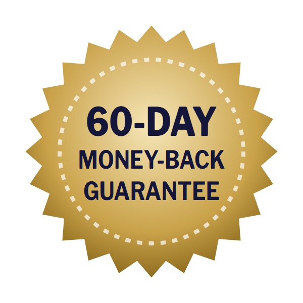 VigorSana 60-day money-back guarantee seal